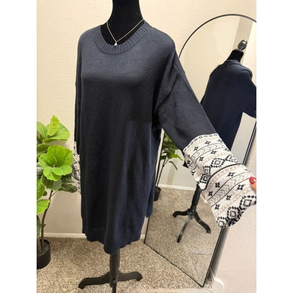 Serra - Cable sweater dress - large